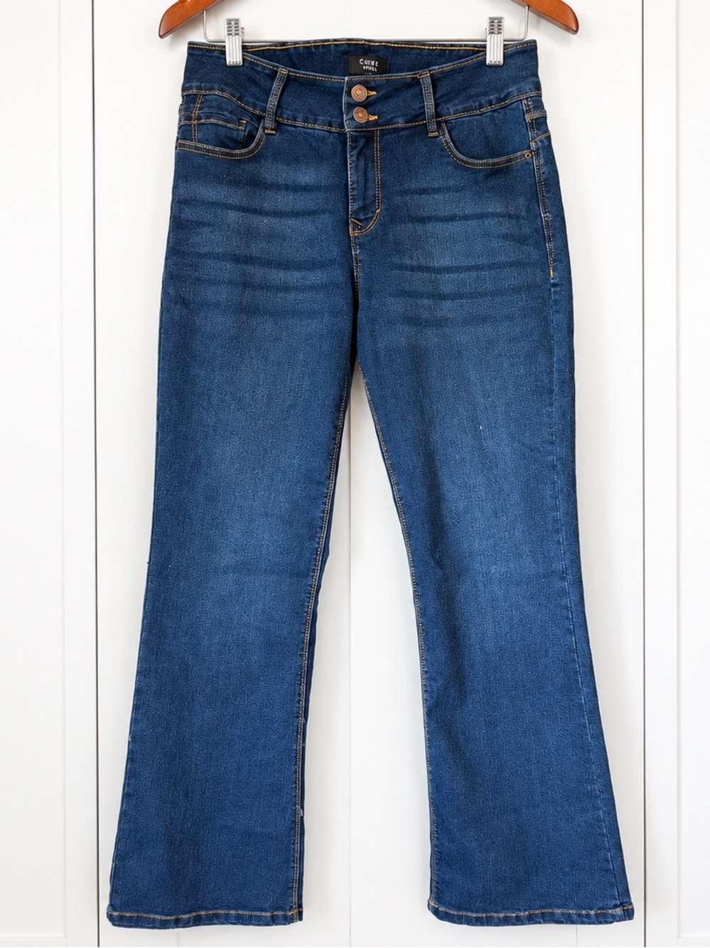Curve Appeal Curve Creator High Rise Bootcut Jeans Size 12/31